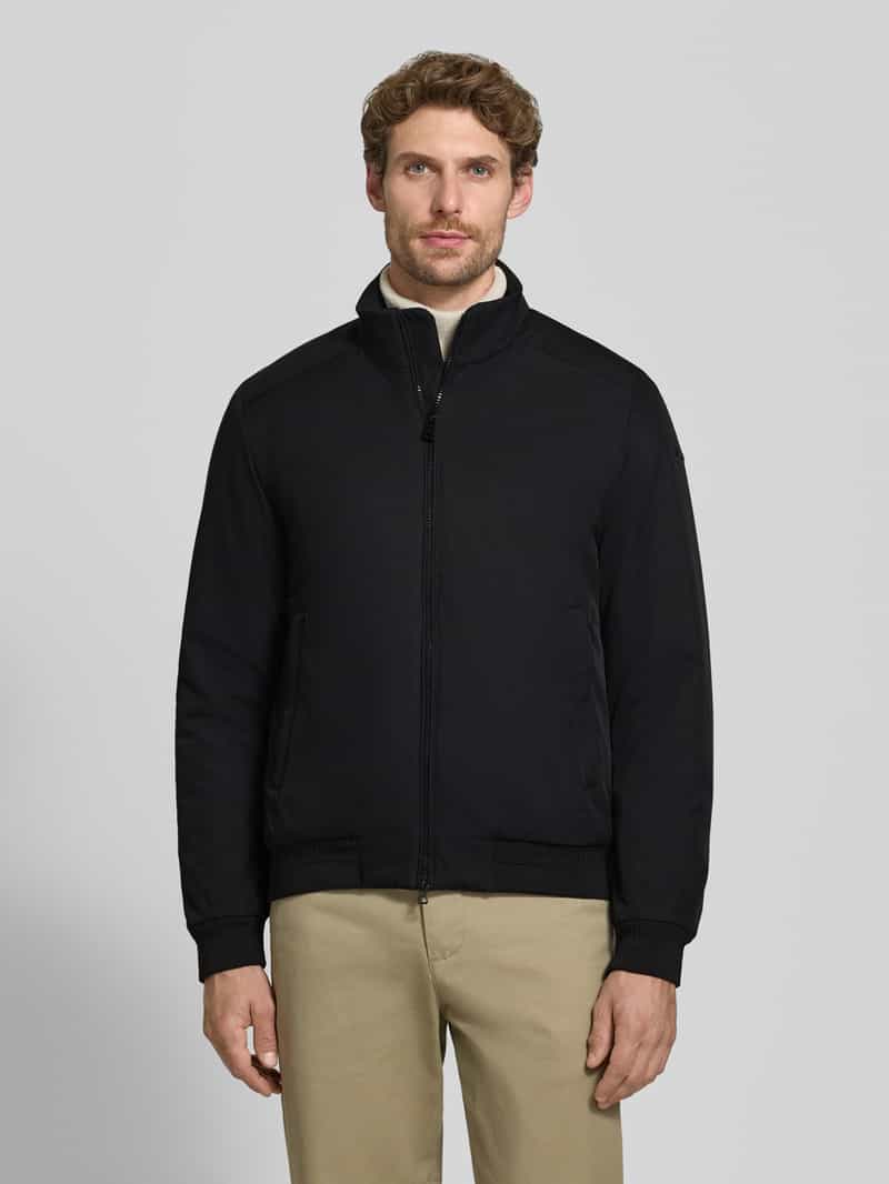 Geox Blouson met tweewegritssluiting en steekzakken