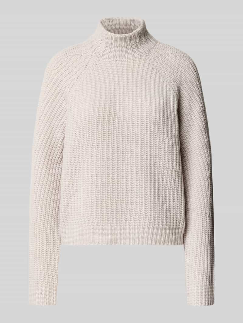 Gebreide pullover uit mix van kasjmier en katoen model 'LONA'