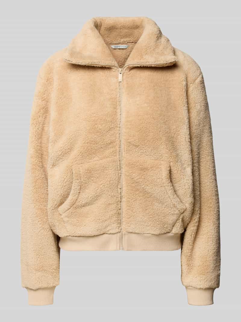 Tom Tailor Denim Regular fit sweatjack van teddybont