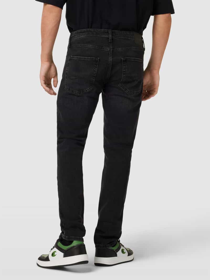Jeansy o kroju tapered fit z 5 kieszeniami