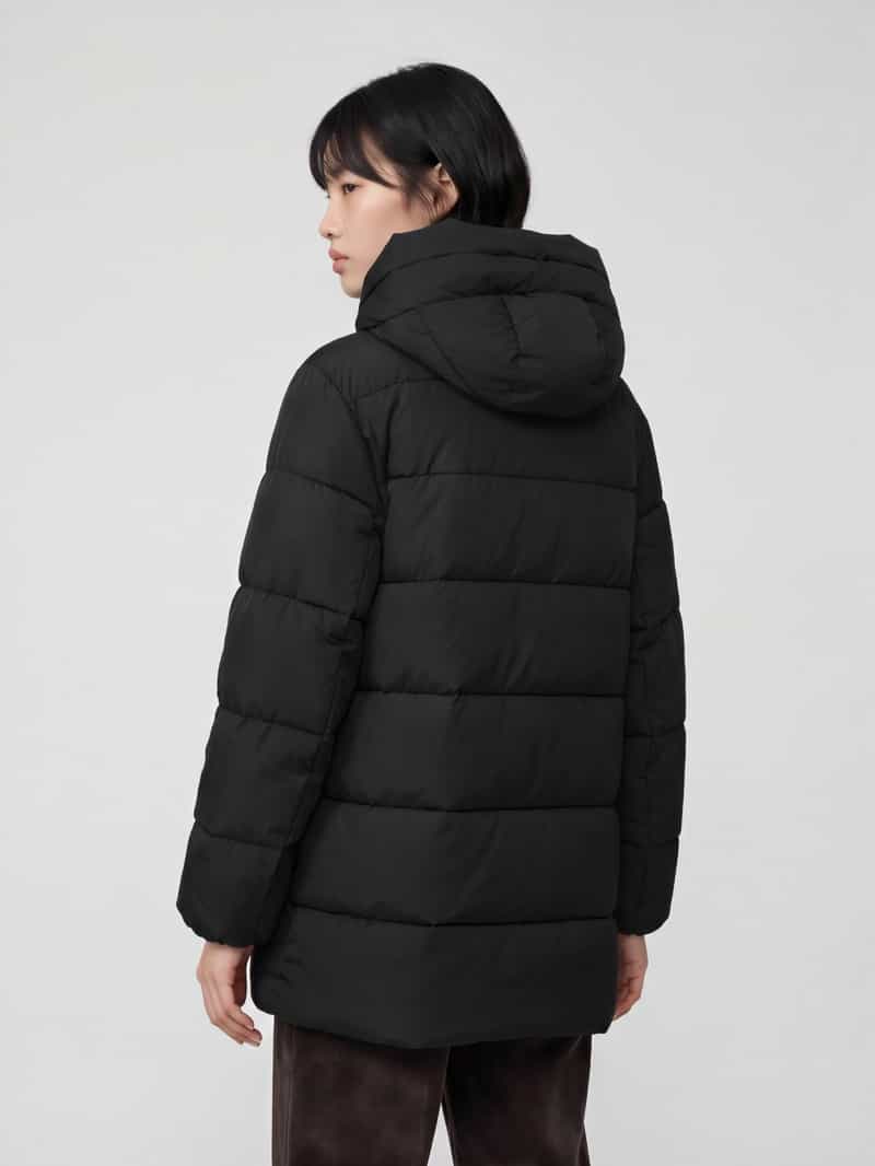 Jake*s Casual Regular fit buffer coat met capuchon