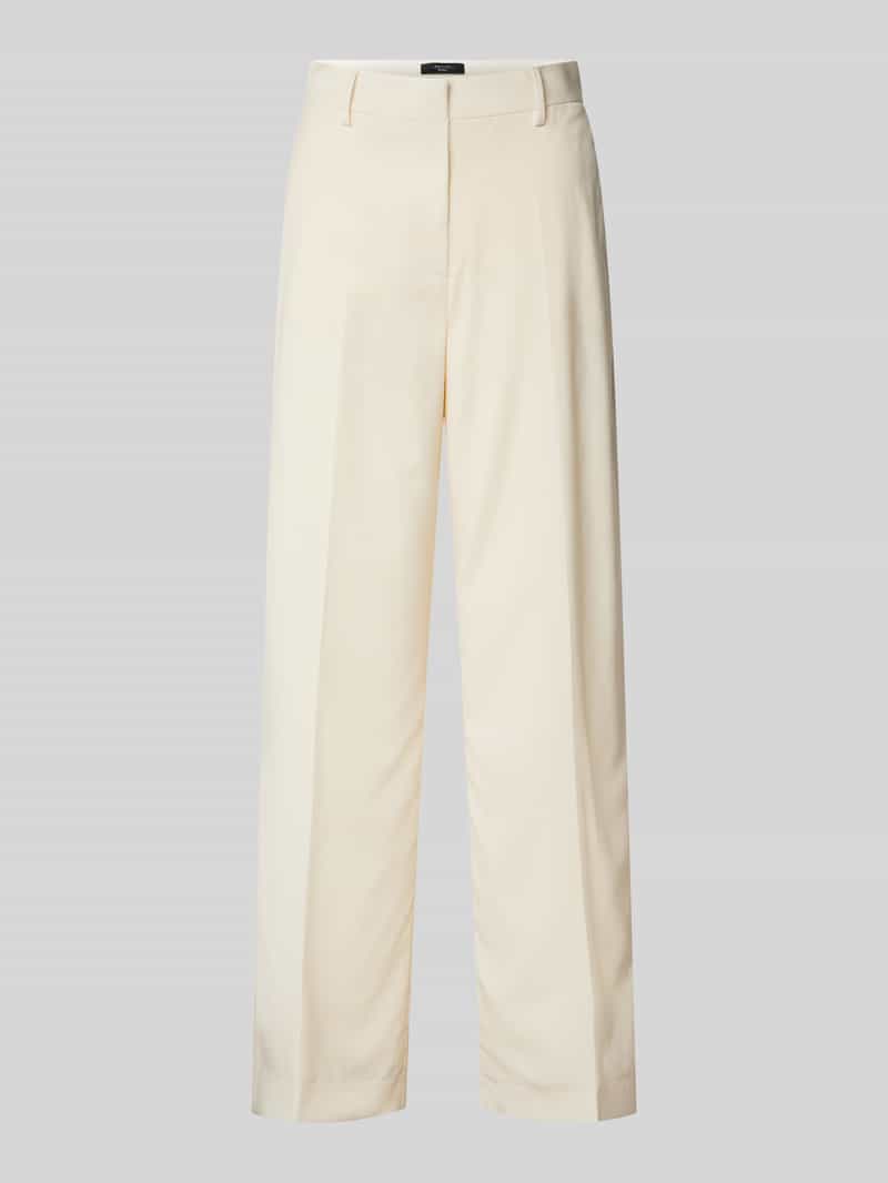 Weekend Max Mara Wide leg stoffen broek met persplooien model 'VERDUN'