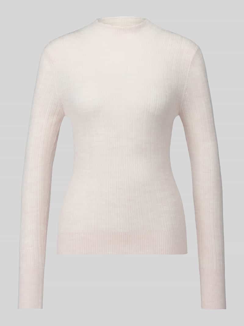 Jake*s Collection Slim fit col-pullover van pure wol