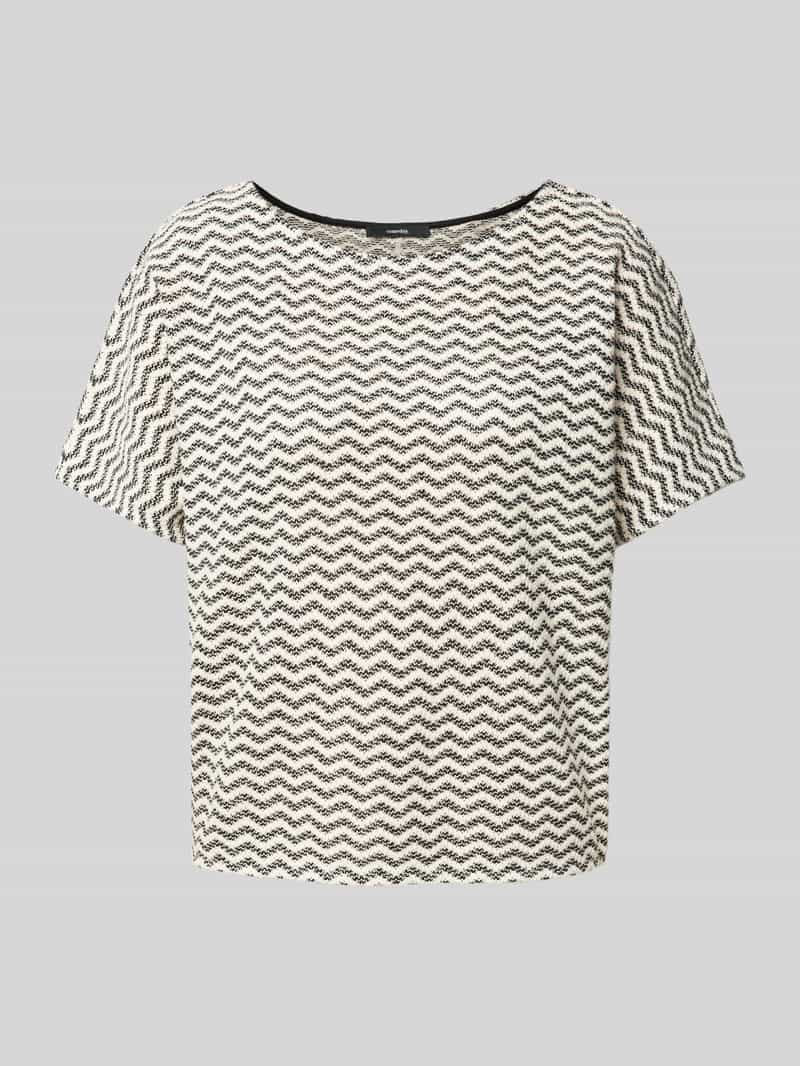 someday T-shirt met structuurmotief