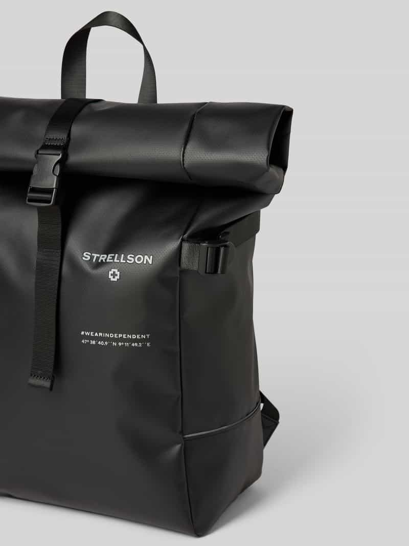 Strellson Rugzak met labelprint model 'stockwell'