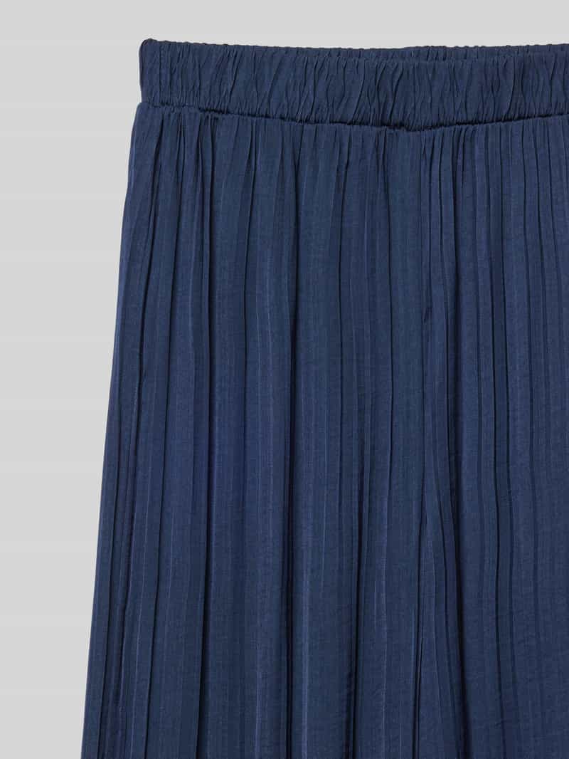 s.Oliver RED LABEL Loose fit brede broek met plissé-look