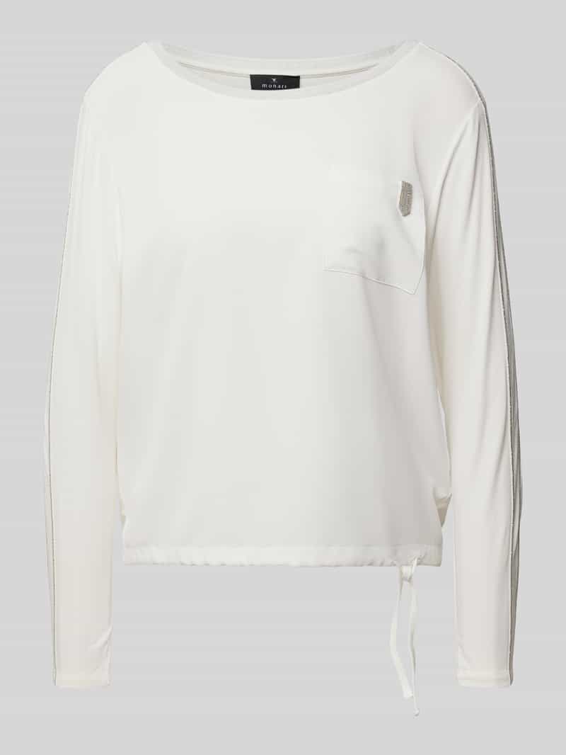 monari Blouseshirt met opstaande kraag