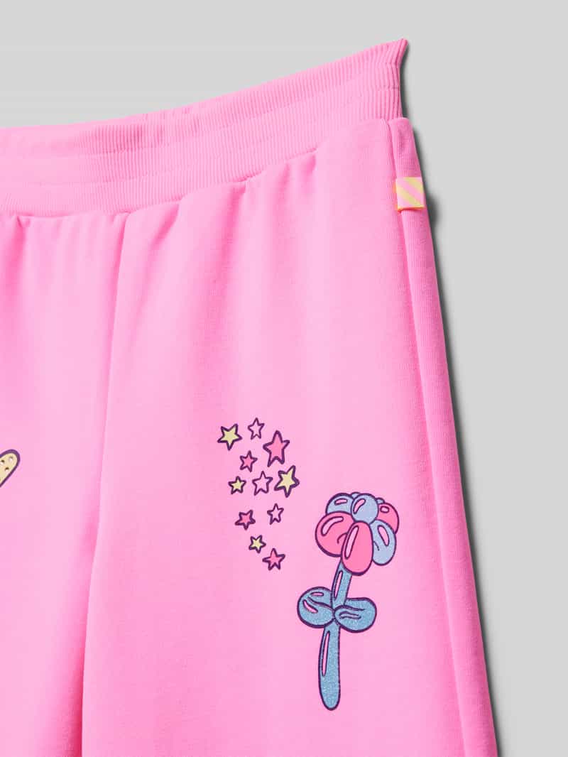 BILLIEBLUSH Regular fit sweatpants met statementprints