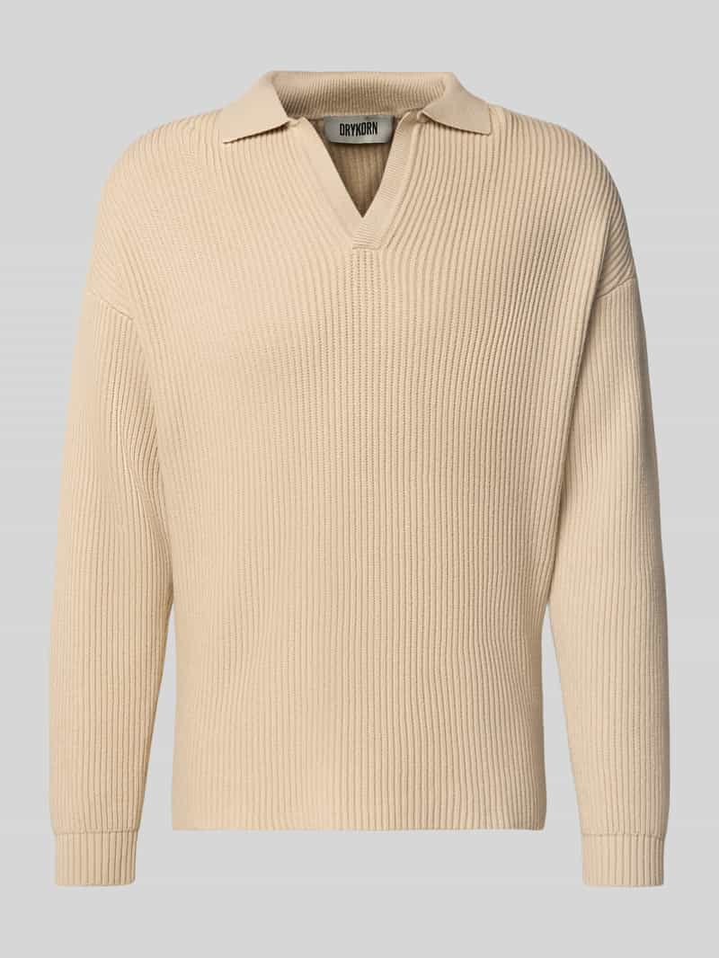 drykorn Gebreide pullover met polokraag