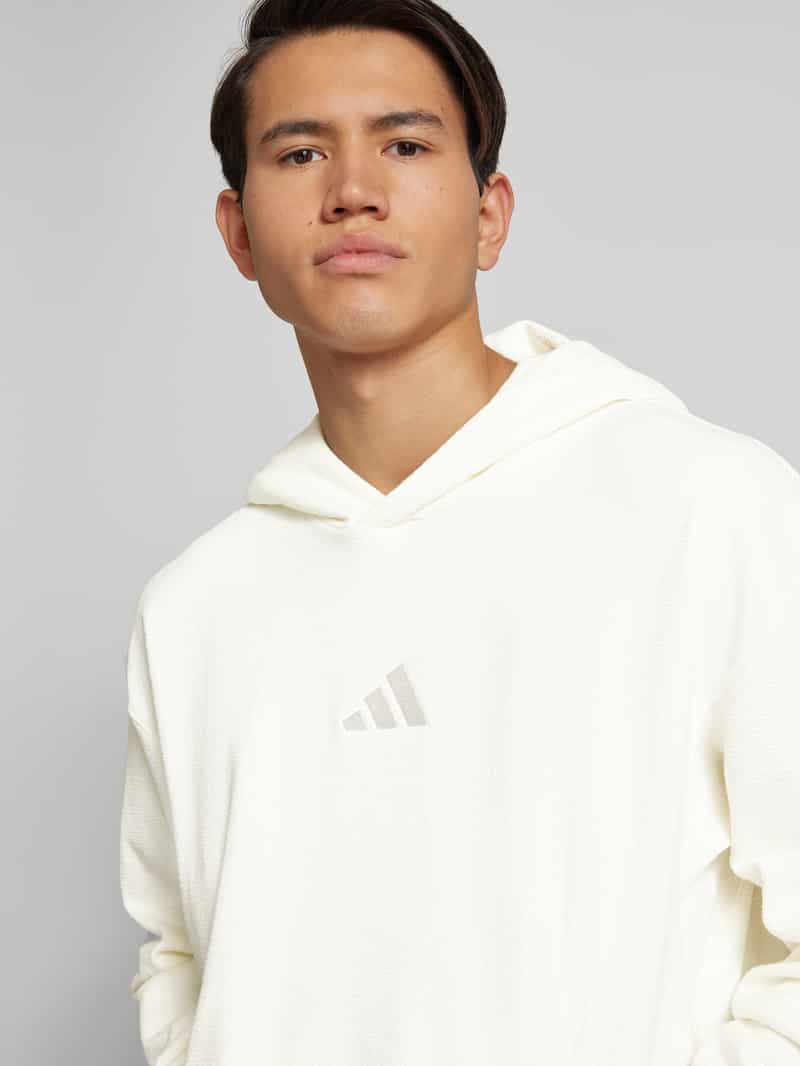 adidas Sportswear Hoodie met structuurmotief