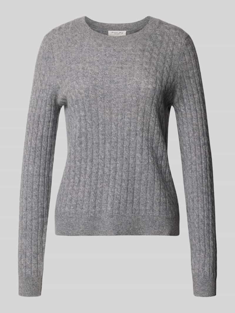 Christian Berg Woman Gebreide pullover van puur kasjmier