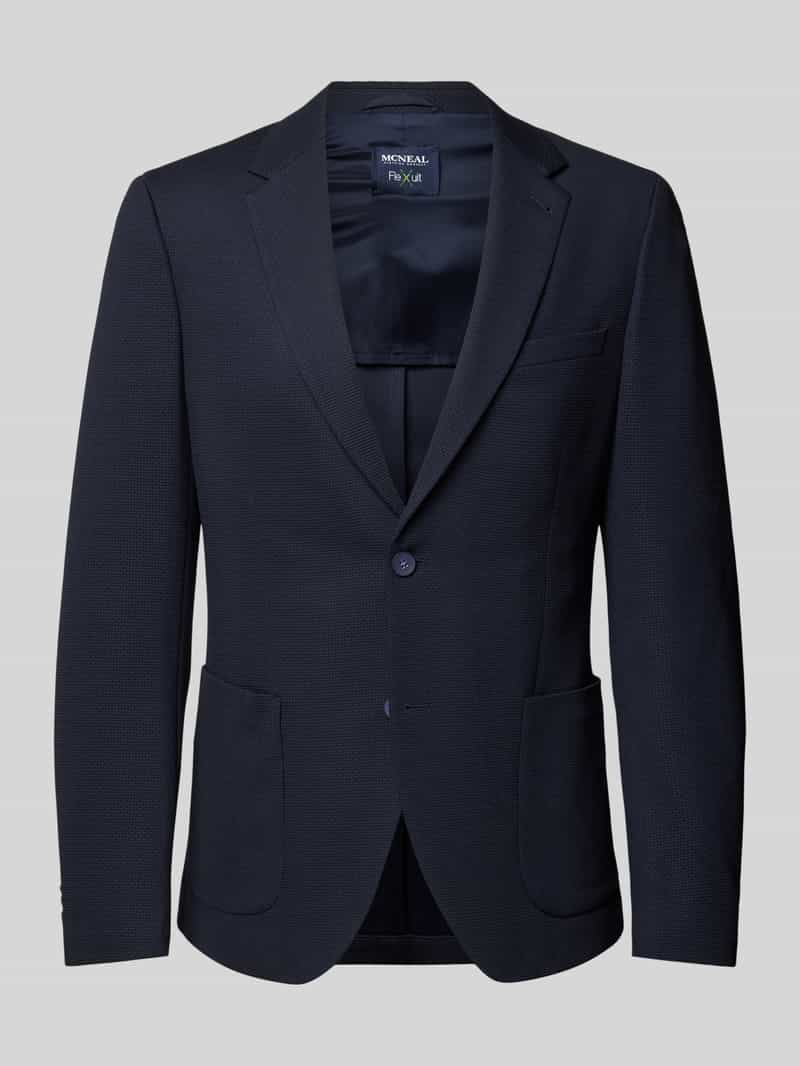 MCNEAL Slim fit colbert met reverskraag