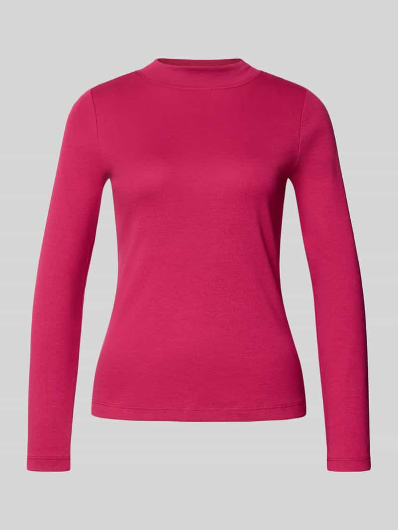 Christian Berg Woman Shirt met lange mouwen en opstaande kraag