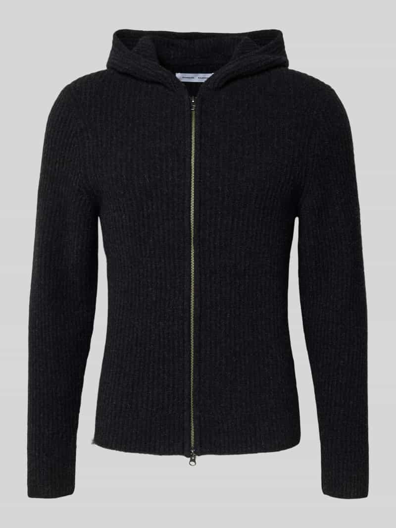 Samsøe Gebreid jack met ritssluiting model 'SAKOJI''