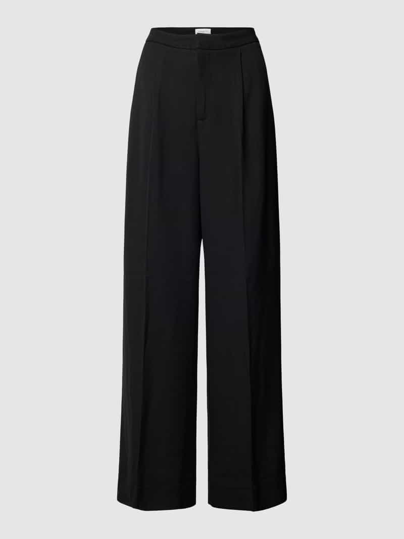 Copenhagen Muse Stoffen broek in gemêleerde look