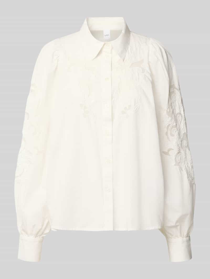 YAS Relaxed fit blouse met borduursel model 'ZIMIA'