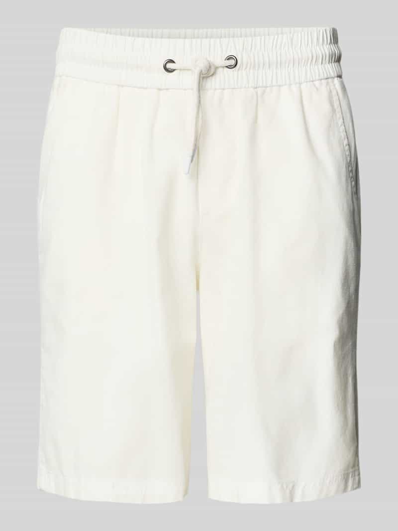 Blend Regular fit sweatshorts van linnenmix model 'BAY'