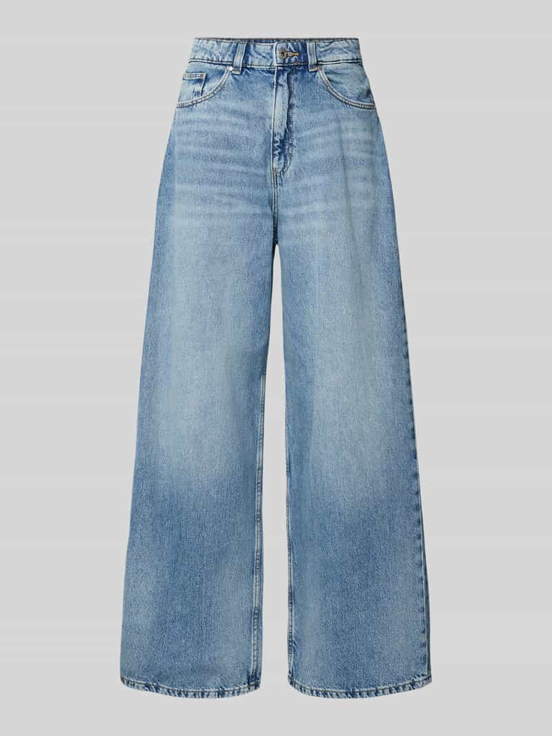 Jake*s Casual Wide fit jeans met contrastnaden