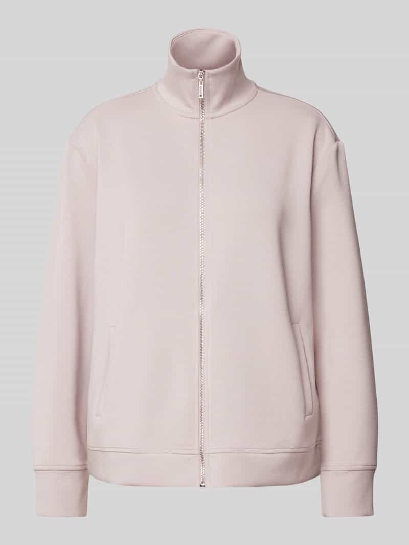 Christian Berg Woman Sweatjack met strookzakken