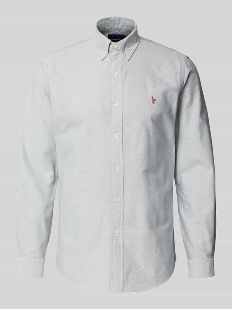 Polo Ralph Lauren Regular fit vrijetijdsoverhemd met logostitching model 'Cub'