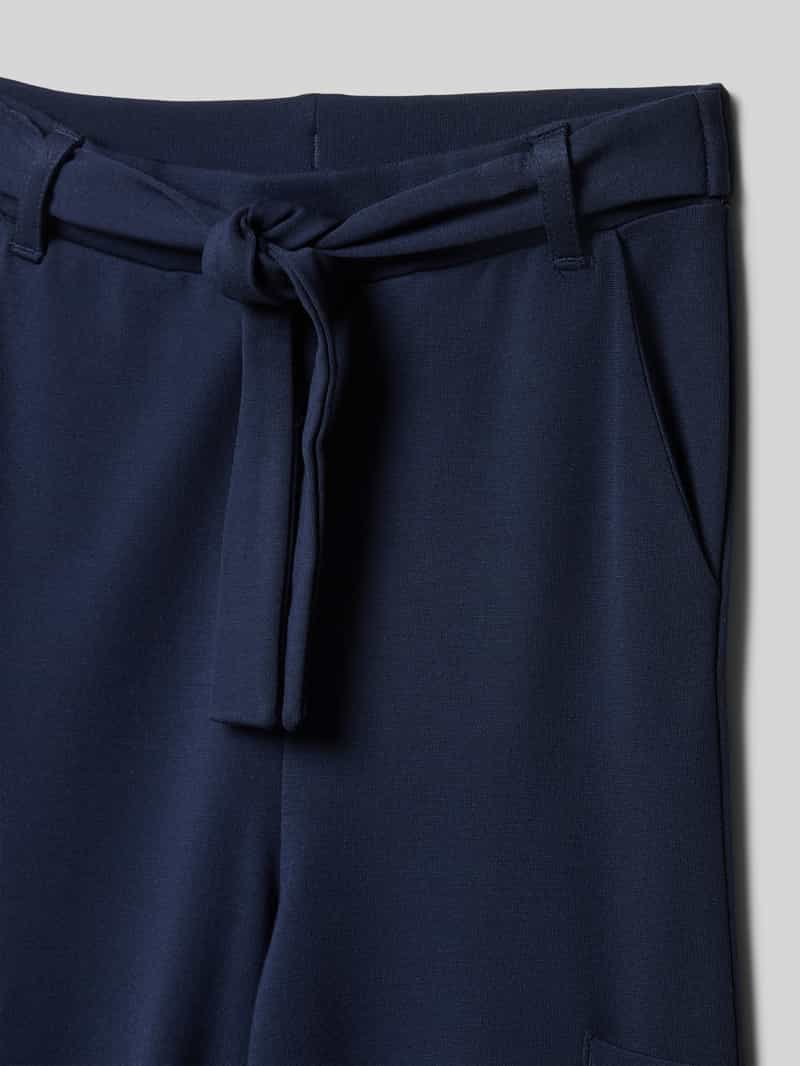 s.Oliver RED LABEL Loose fit wijde broek van viscosemix