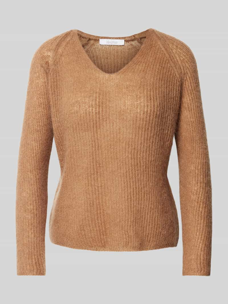 MaxMara Leisure Gebreide pullover met structuurmotief, model 'FRESIS'