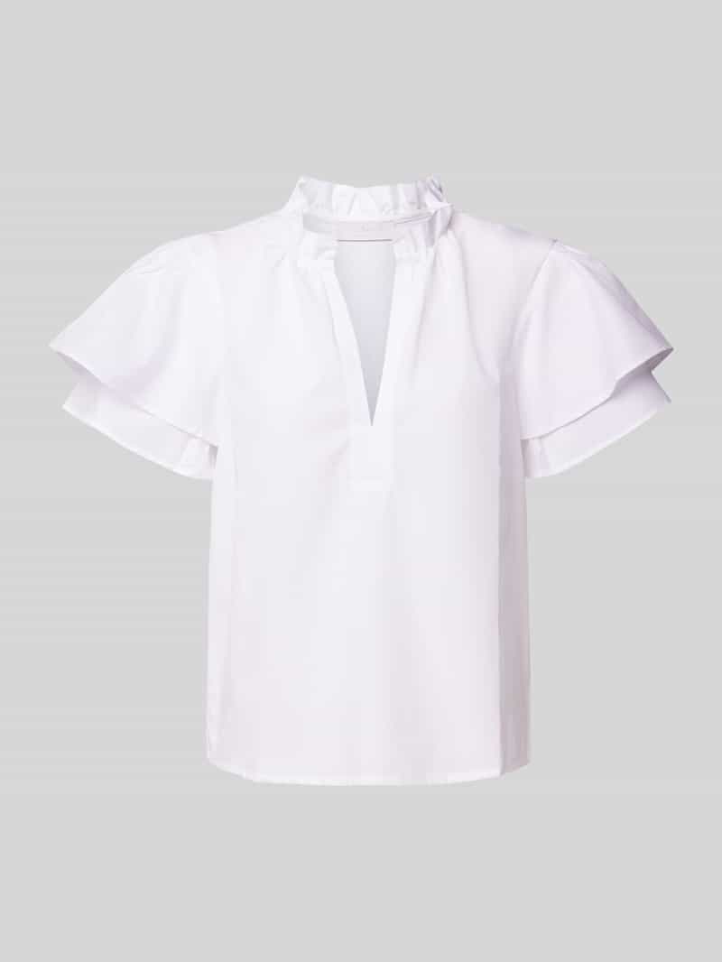 Rich & Royal Regular fit blouse met volants