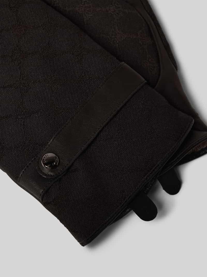 JOOP! Collection Handschoenen met labeldetail