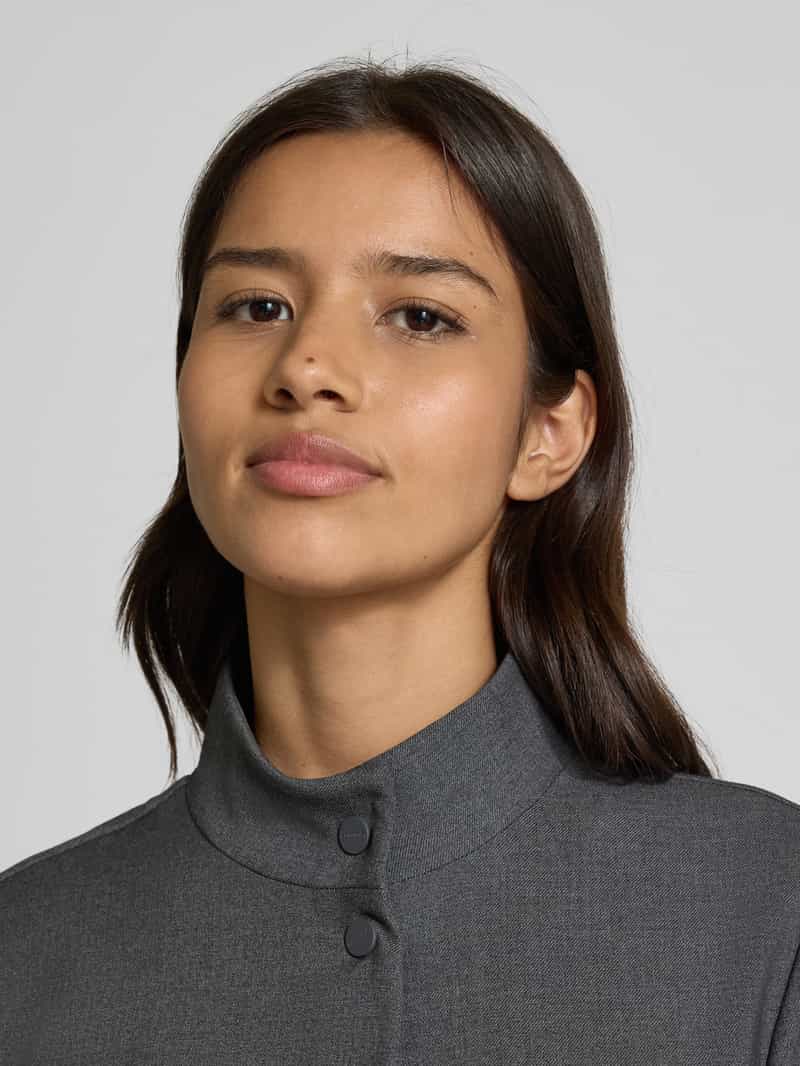 comma Blazer met opstaande kraag