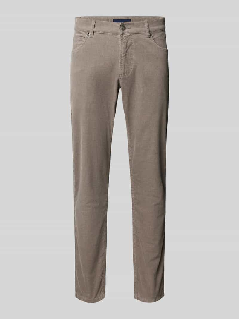 Christian Berg Men Corduroy broek met 5-pocketmodel