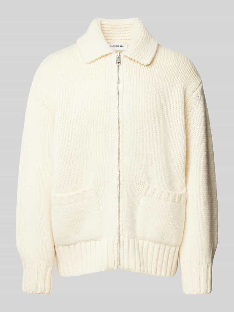 Lacoste Cardigan met zijzakken