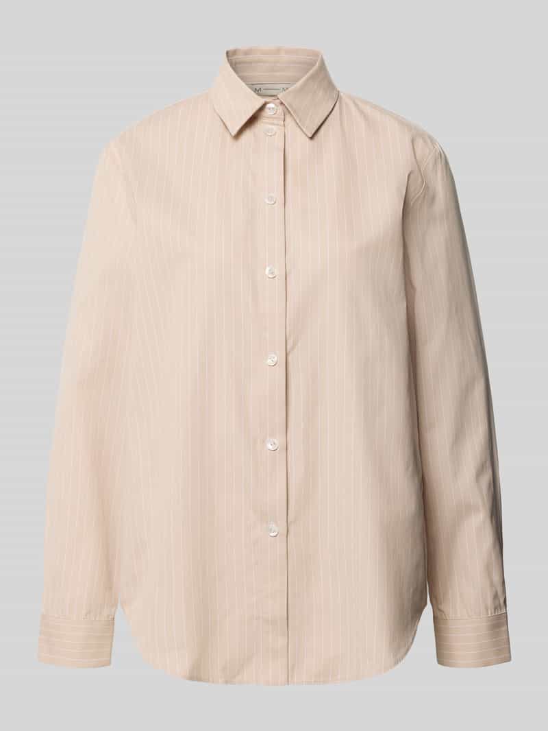 MM by Max Mara Regular fit blouse met lange mouwen van puur katoen model 'DANZA'