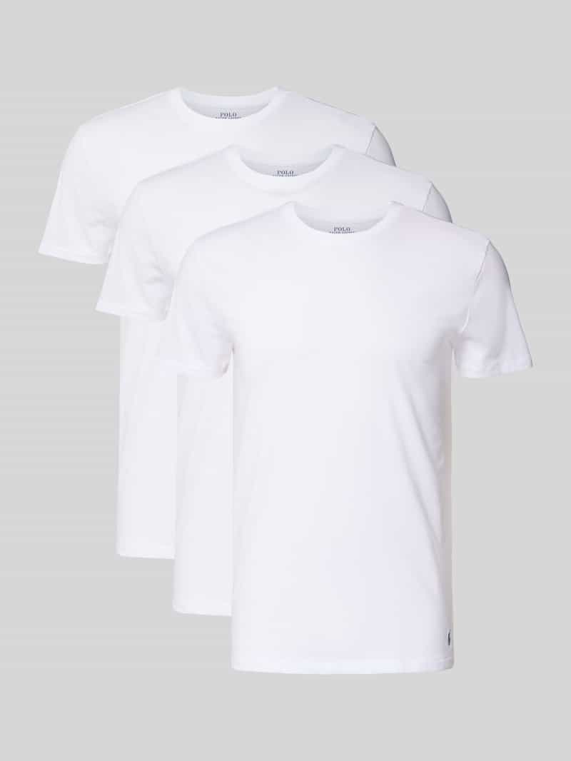 T-shirt met ronde hals in een set van 3 stuks