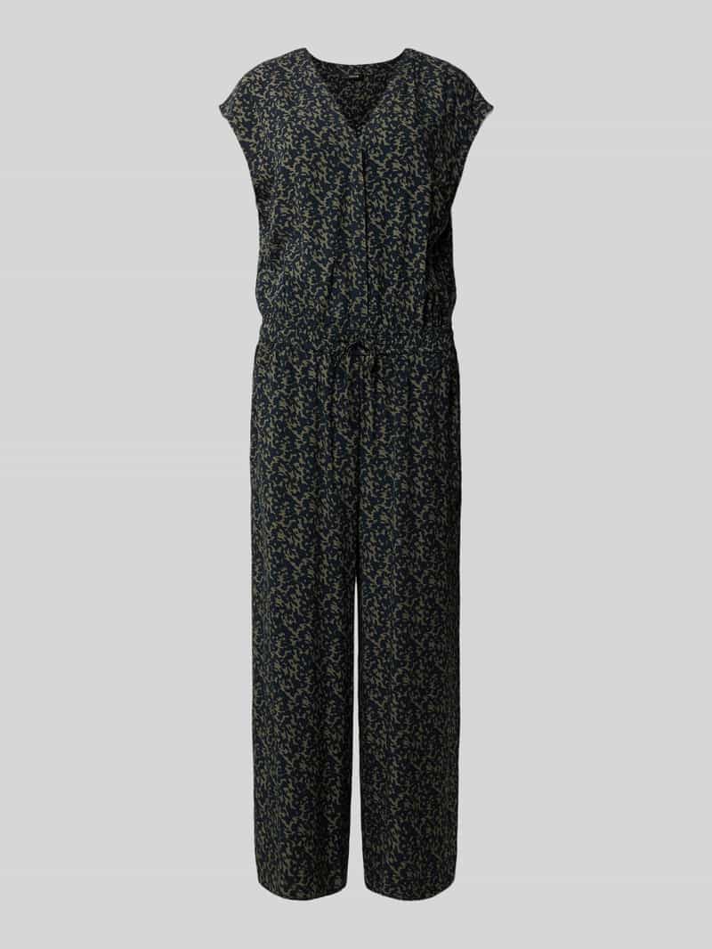 Opus Jumpsuit met volantmouwen model 'Moneli'
