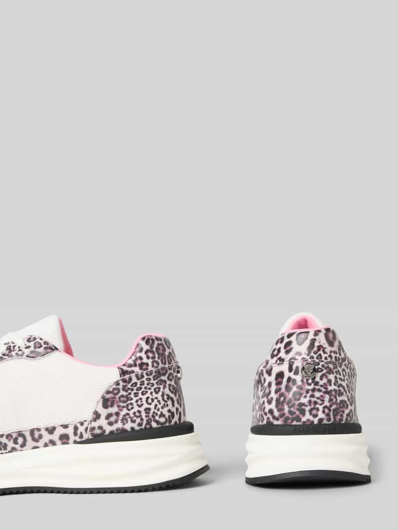 Marc Cain Bags & Shoes Sneakers van leermix met dierenprint