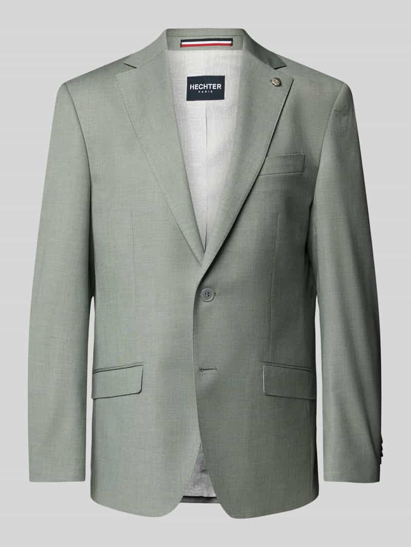 HECHTER PARIS Regular fit 2-knoops colbert met klepzakken model 'X-Tension'