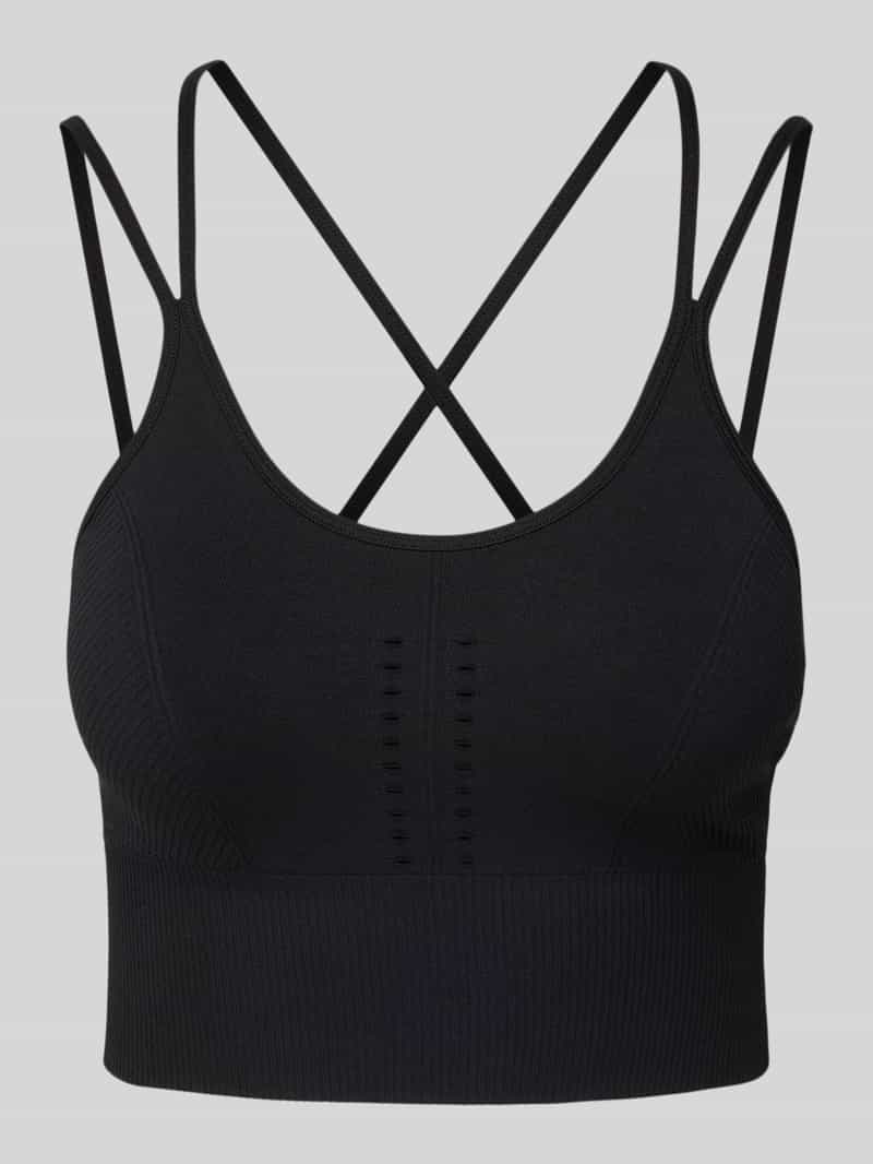 BORN LIVING YOGA Bustier in riblook model 'India'