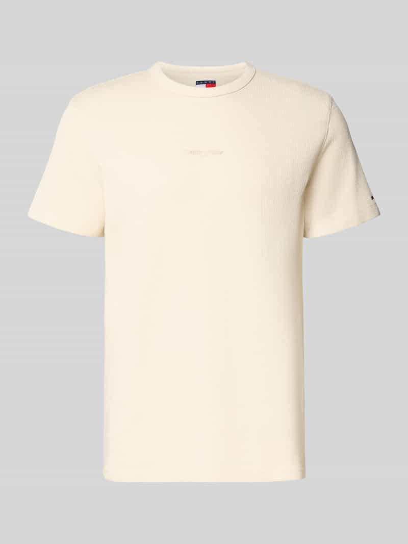 Tommy Jeans Slim fit gebreide pullover van puur katoen