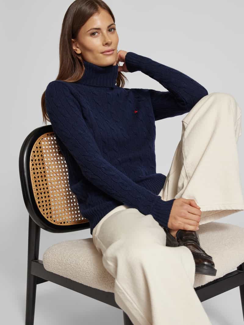 Polo Ralph Lauren Coltrui van een mix van lamswol en kasjmier