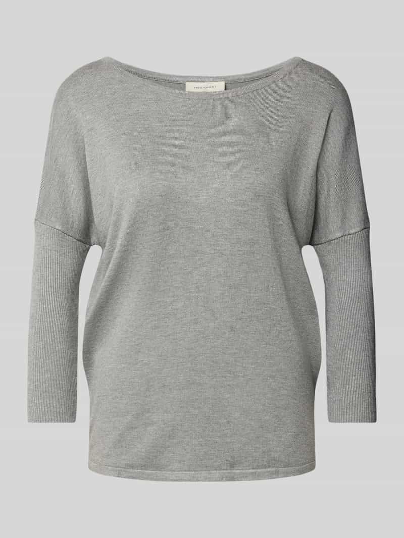 FREE QUENT Gebreide pullover met ronde hals model 'JONE'