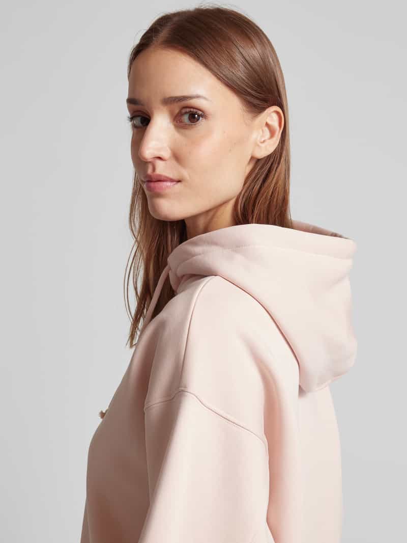 Jake*s Casual Oversized hoodie met statementprint
