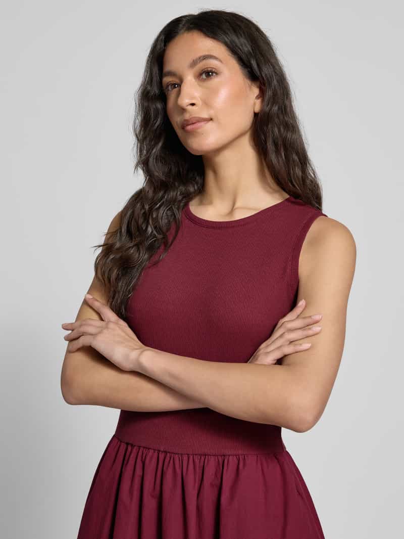 Christian Berg Woman Selection Midi-jurk in riblook