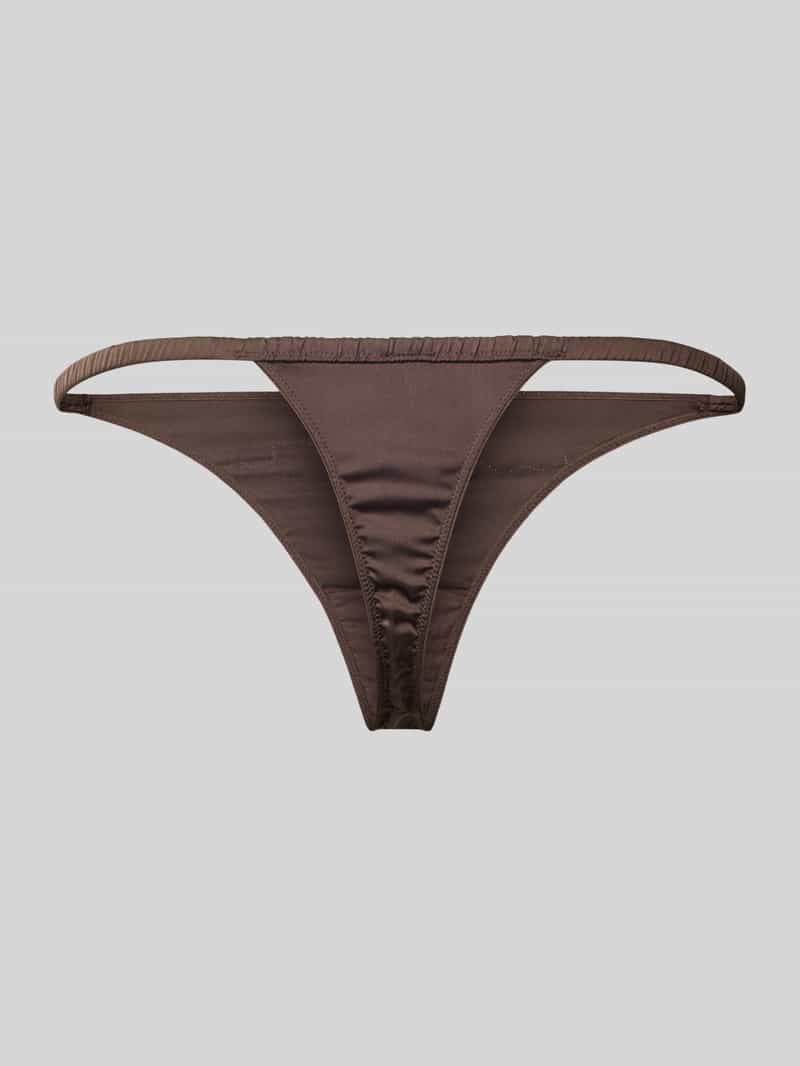 Jake*s Casual String met fijne kanten rand