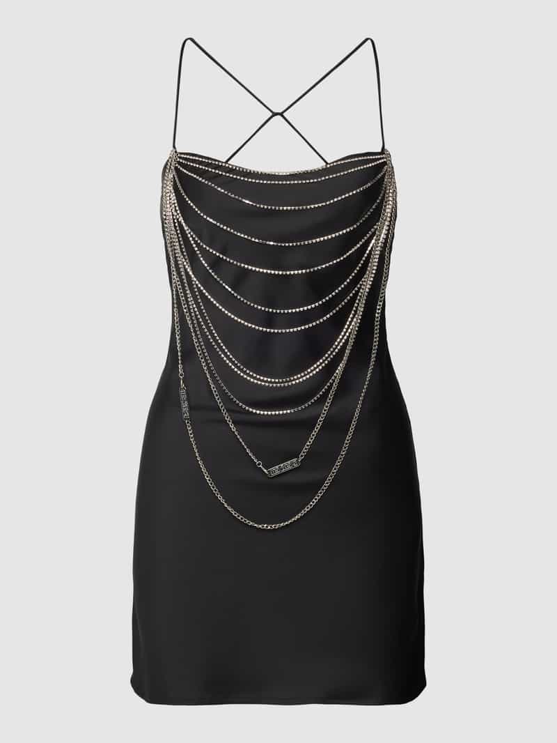 Review X GNO Mini-jurk met kettingdetail