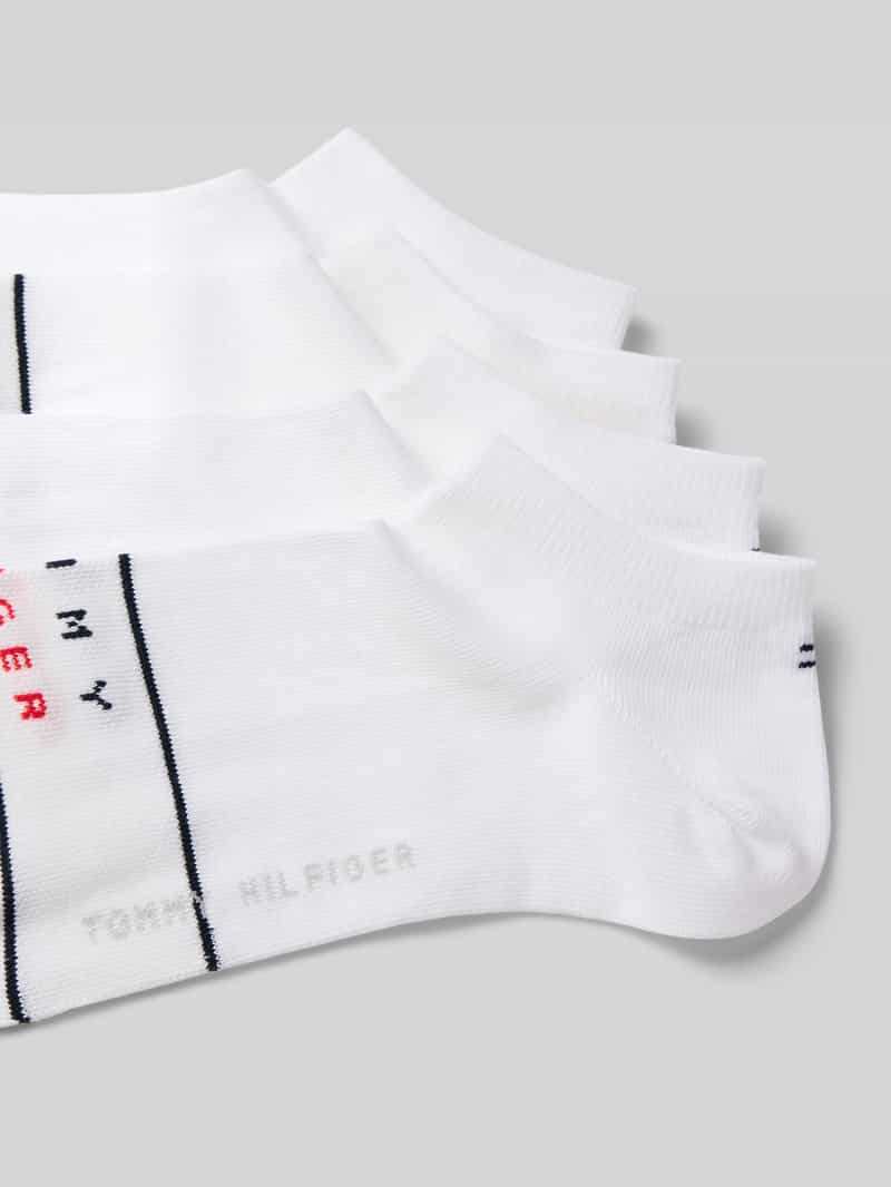 Tommy Hilfiger Sneakersokken in een set van 4 paar