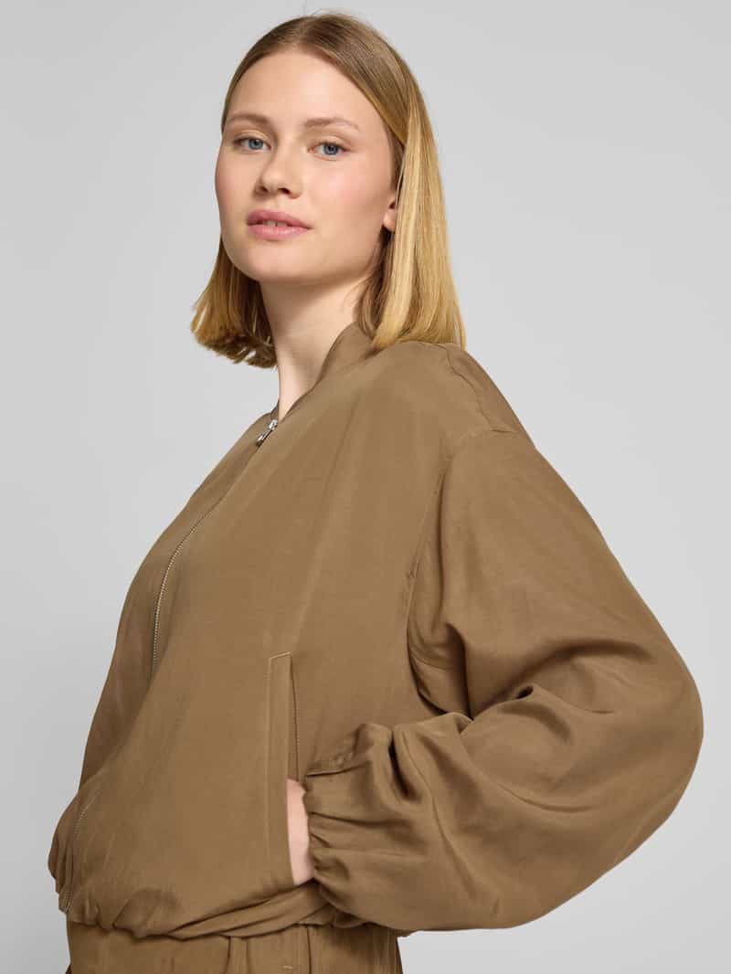 Marc O'Polo Regular fit blouson van een mix van lyocell en linnen