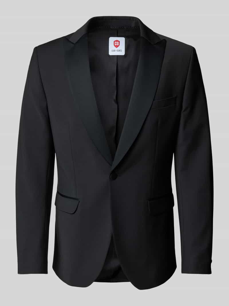 CG Club of Gents Regular fit colbert met klepzakken model 'Pablo'