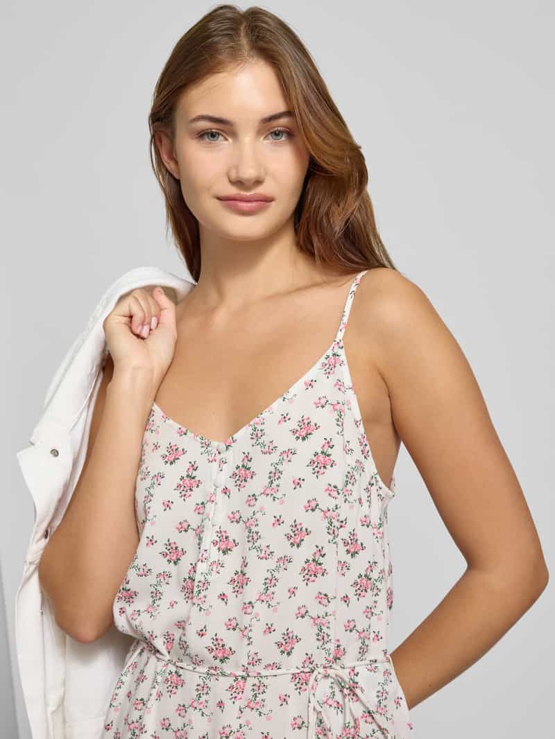 Pieces Getailleerde mini-jurk met tailleband model 'NYA'