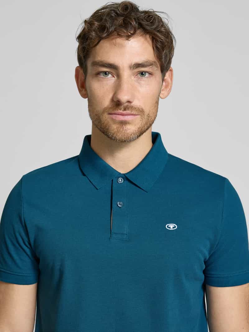 Tom Tailor Regular fit poloshirt van puur katoen
