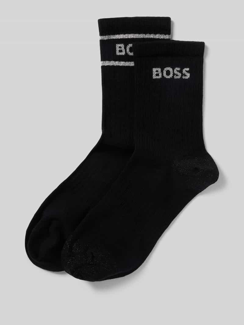 Boss Sokken van katoenmix in een set van 2 paar